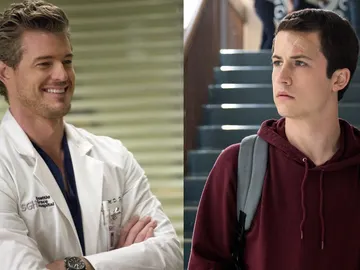 Eric Dane y Dylan Minnette Eric Dane y Dylan Minnette