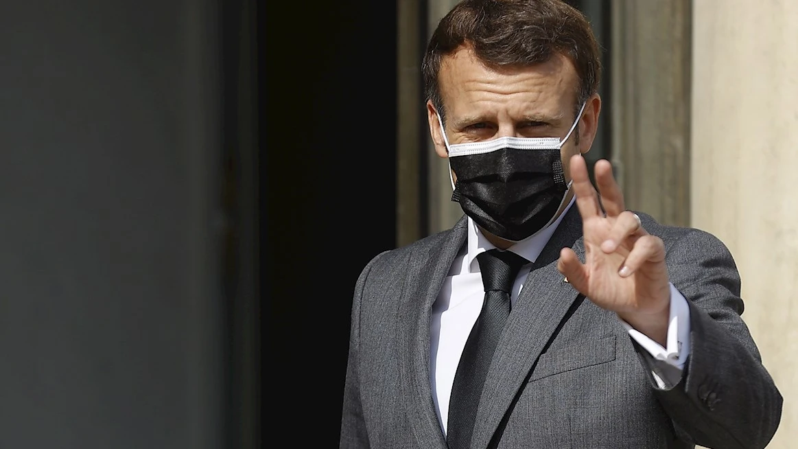El presidente de Francia, Emmanuel Macron El presidente de Francia, Emmanuel Macron