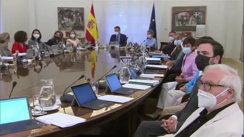 Alberto Garzón y Manuel Castels Alberto Garzón y Manuel Castels