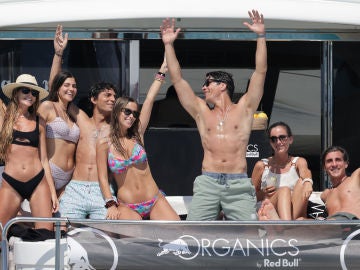 Influencers disfrutando de sus vacaciones