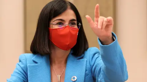 a ministra de Sanidad, Carolina Darias, comparece este martes ante la Comisión de Sanidad y Consumo en el Congreso para informar sobre el estado actual de la evolución de los contagios y sobre la Estrategia de Vacunación frente a la covid-19 en España a ministra de Sanidad, Carolina Darias, comparece este martes ante la Comisión de Sanidad y Consumo en el Congreso para informar sobre el estado actual de la evolución de los contagios y sobre la Estrategia de Vacunación frente a la covid-19 en España