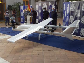 Intervenido en Málaga un dron de 4,5 metros que transportaba droga entre Marruecos y España