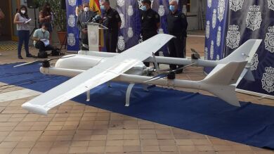Intervenido en Málaga un dron de 4 metros que transportaba droga entre Marruecos y España