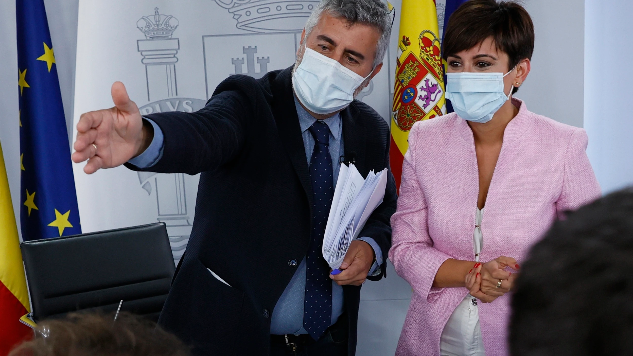 La nueva portavoz del Gobierno, Isabel Rodríguez La nueva portavoz del Gobierno, Isabel Rodríguez