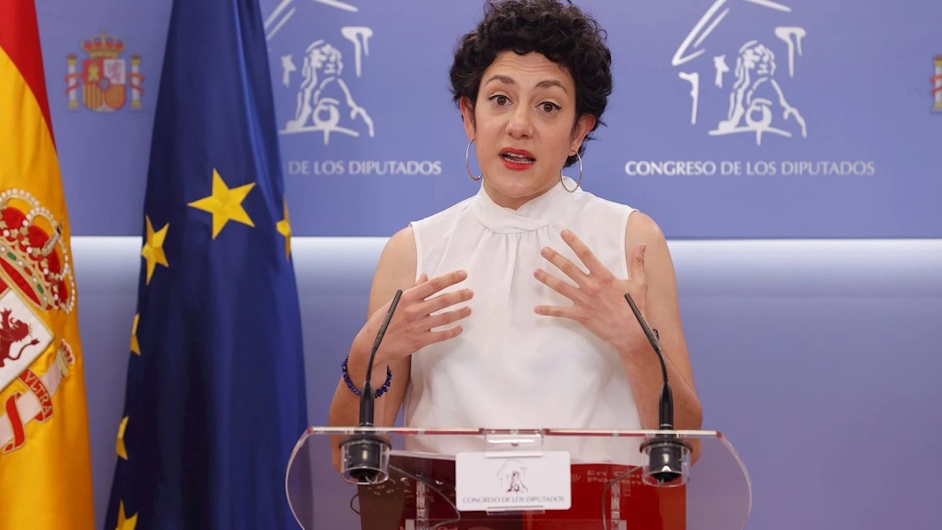 La portavoz de En Comú Podem en el Congreso de los Diputados, Aina Vidal