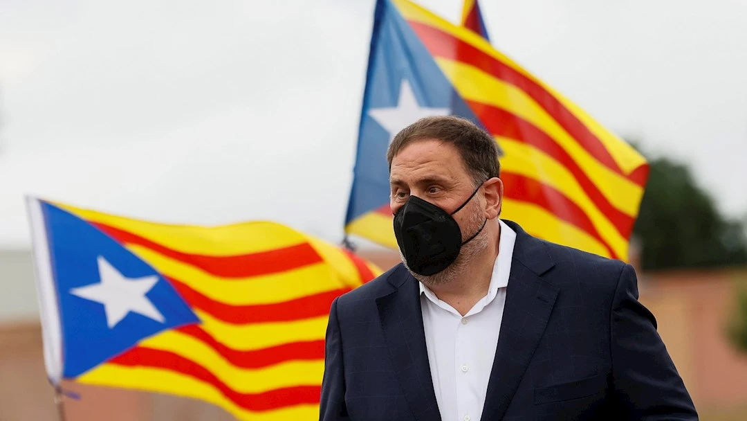 El presidente de ERC, Oriol Junqueras
