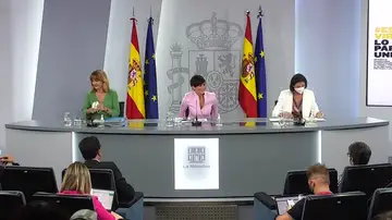 Rueda de prensa tras el Consejo de Ministros de hoy martes 13 de julio, en vídeo Rueda de prensa tras el Consejo de Ministros de hoy martes 13 de julio, en vídeo