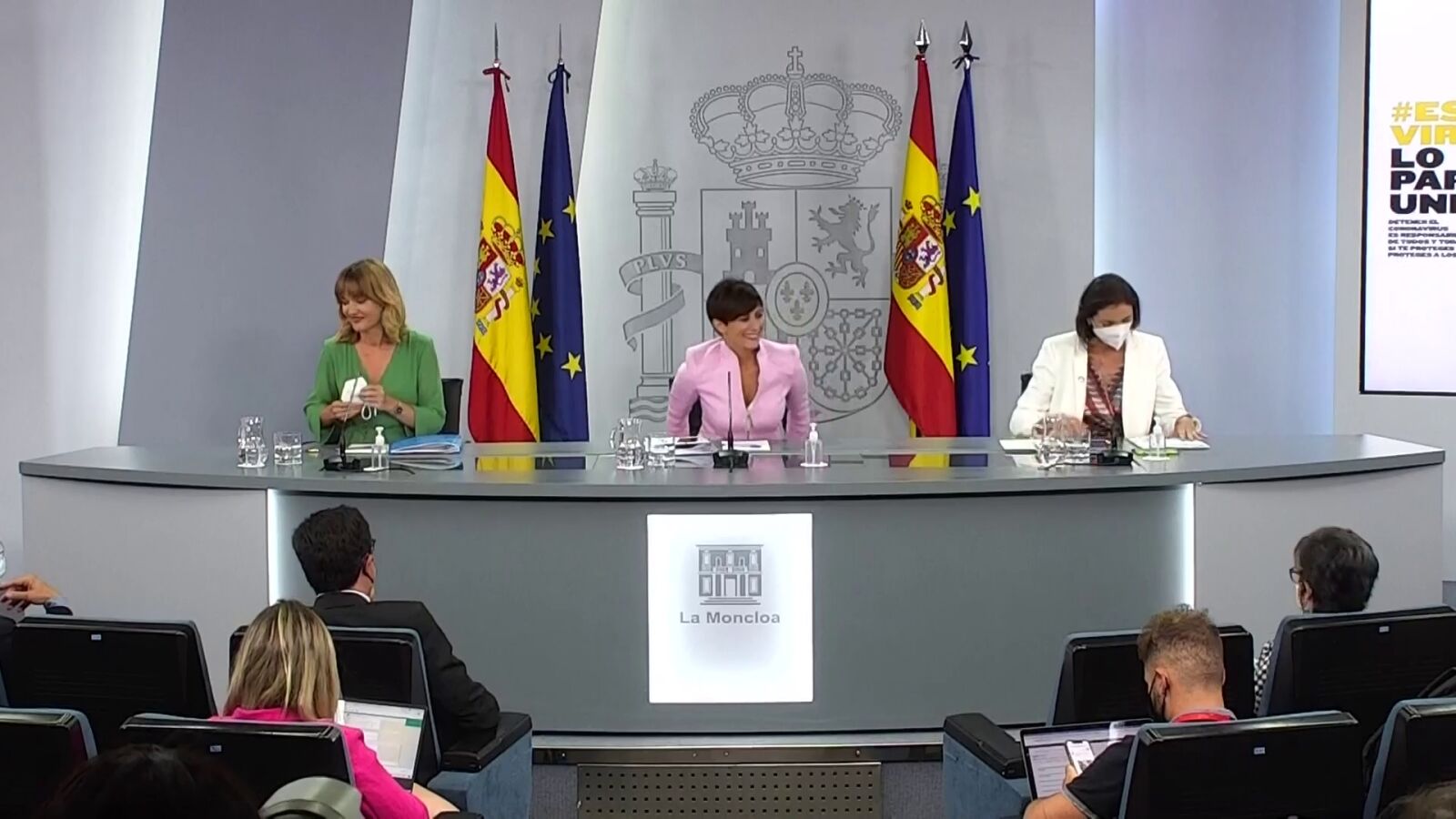 El Consejo de Ministros hoy 27 de julio sobre la aprobación del techo de gasto para 2022, streaming en directo