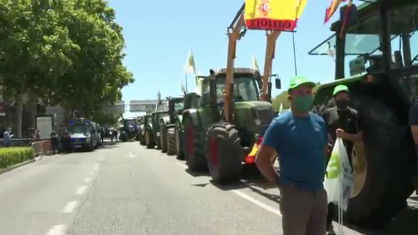 Protesta agricultores