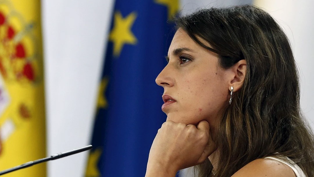 La ministra de Igualdad, Irene Montero La ministra de Igualdad, Irene Montero