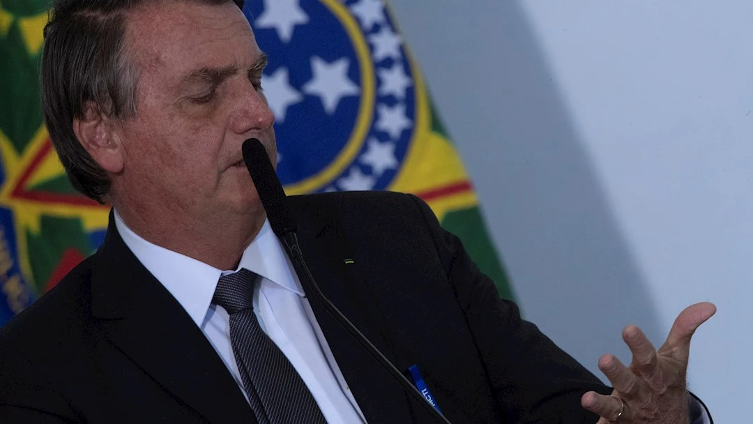 El presidente de Brasil, Jair Bolsonaro El presidente de Brasil, Jair Bolsonaro