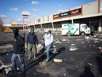 Protestas Sudáfrica