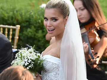 Sylvie Meis el día de su boda Sylvie Meis el día de su boda