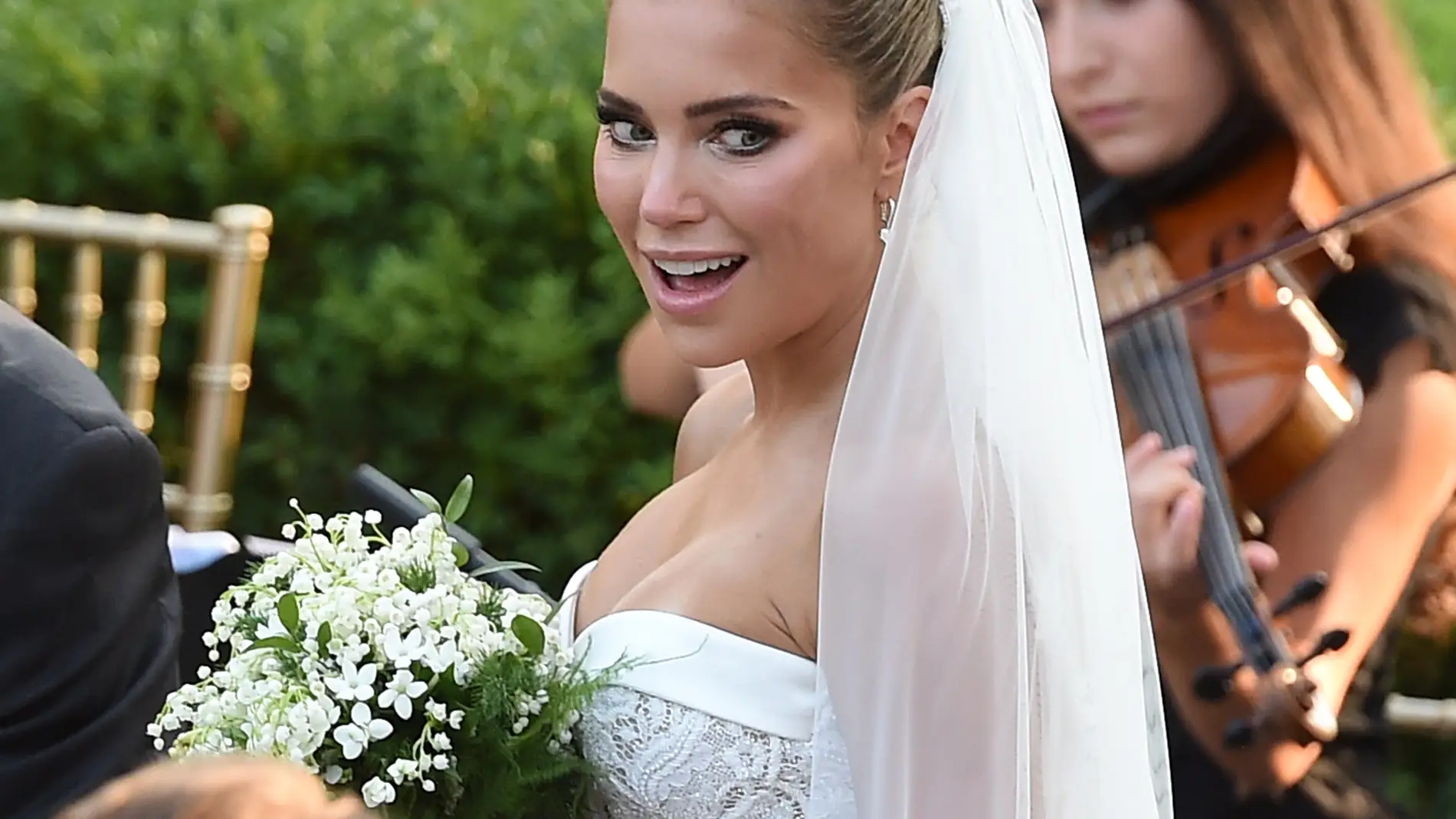 Sylvie Meis el día de su boda