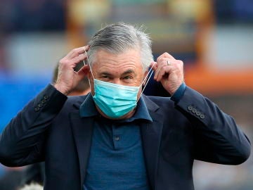 El entrenador del Real Madrid, Carlo Ancelotti