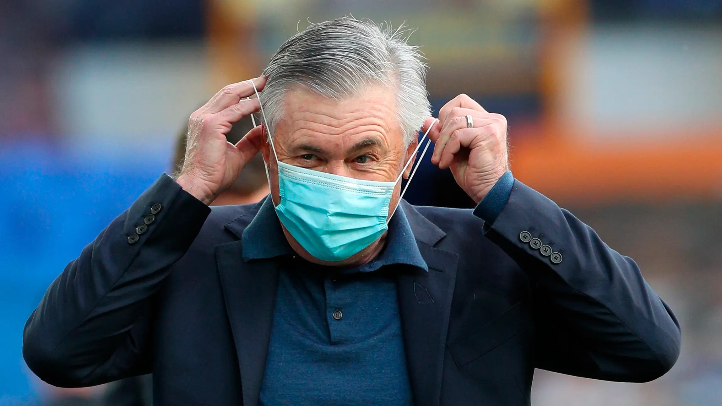 El entrenador del Real Madrid, Carlo Ancelotti El entrenador del Real Madrid, Carlo Ancelotti