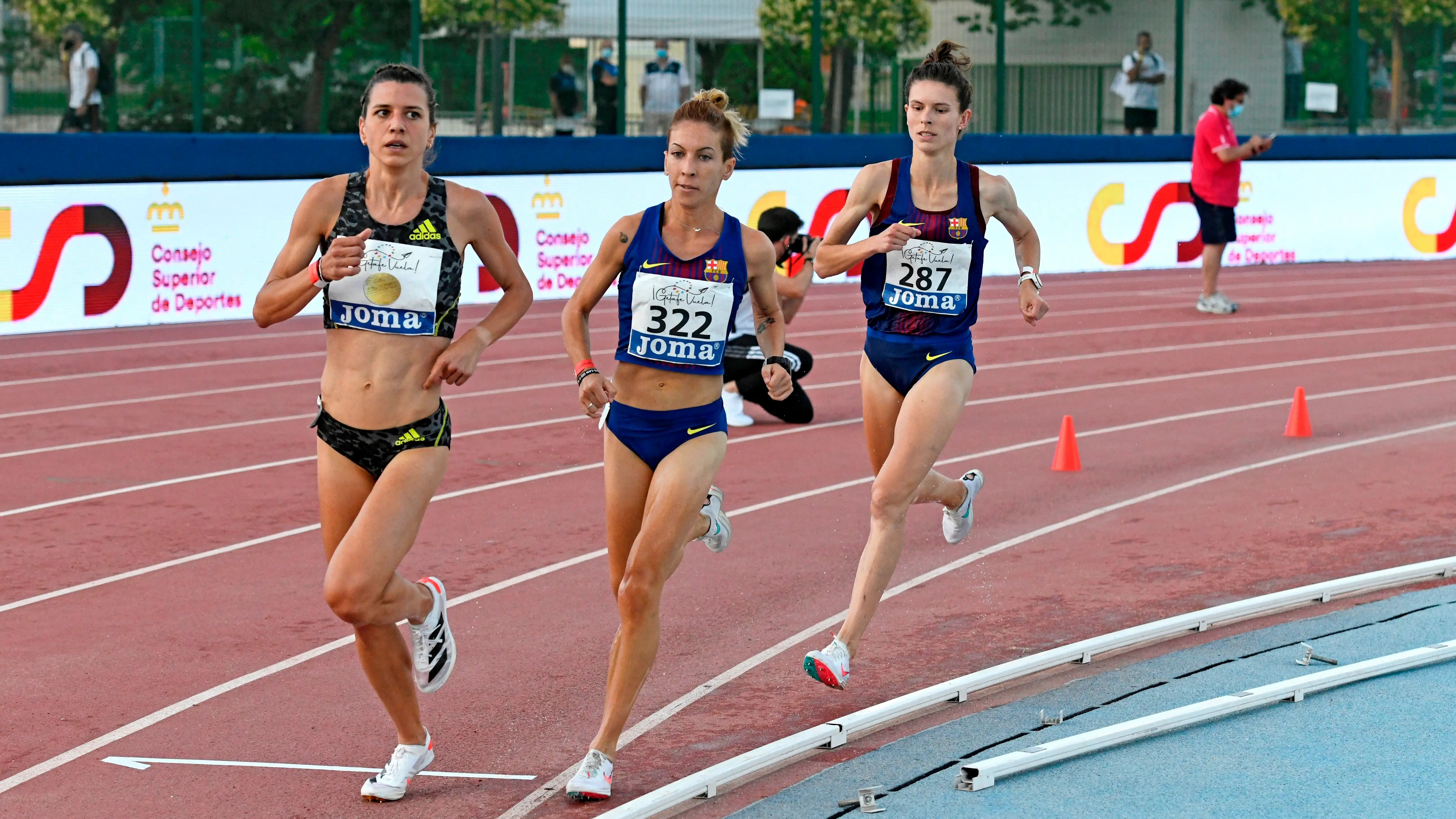 La atleta Irene Sánchez Escribano durante los pasados Campeonatos de España de Atletismo La atleta Irene Sánchez Escribano durante los pasados Campeonatos de España de Atletismo