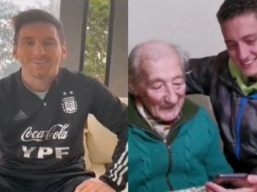 El emotivo mensaje de Messi a Hernán