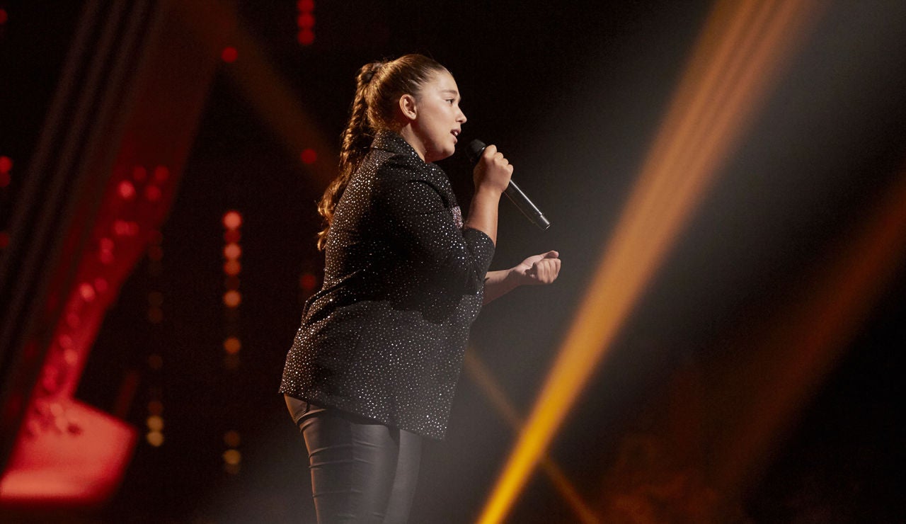 Rocío Avilés canta ‘Vuelvo a verte’ en la Semifinal de ‘La Voz Kids’