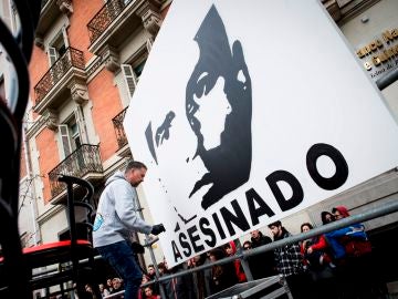 Acto en Madrid de familiares, compañeros y amigos de José Couso