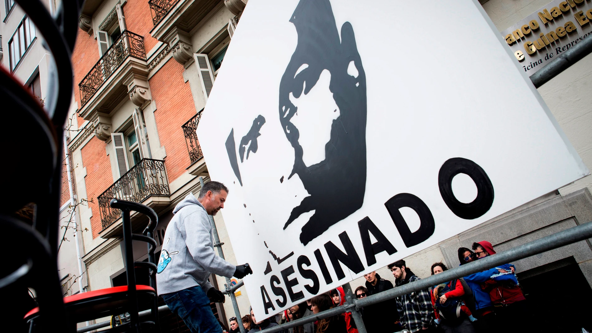 Acto en Madrid de familiares, compañeros y amigos de José Couso
