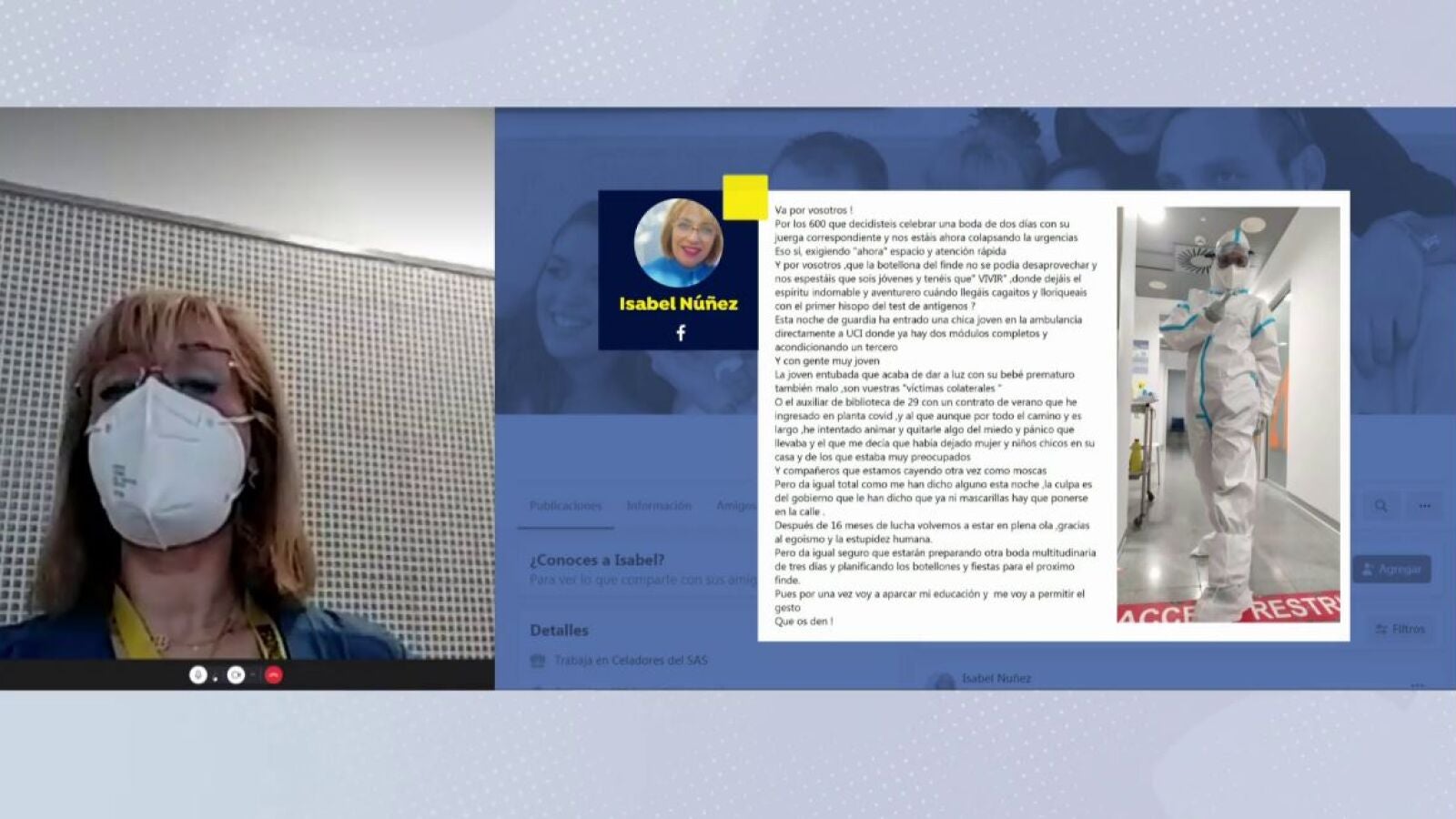 La sanitaria cabreada cuya carta se ha hecho viral: 
