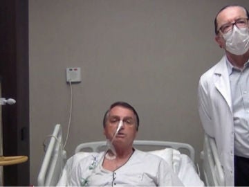 Jair Bolsonaro ingresado en el hospital