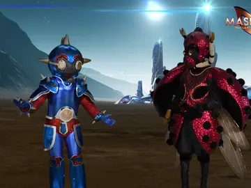 Robot y Mariquita buscan a Dama Centella Robot y Mariquita buscan a Dama Centella