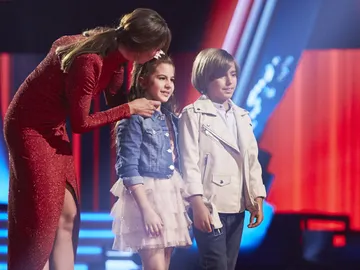 Jesús Montero y Nazaret Moreno, finalistas del equipo de Rosario en ‘La Voz Kids’ Jesús Montero y Nazaret Moreno, finalistas del equipo de Rosario en ‘La Voz Kids’