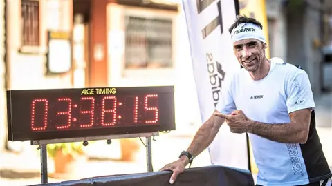 Luis Alberto Hernando logra un nuevo récord de ascenso y descenso al Aneto Luis Alberto Hernando logra un nuevo récord de ascenso y descenso al Aneto