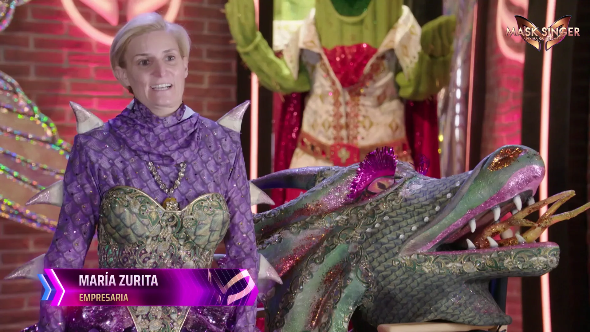 María Zurita, tras quitarse la máscara de Dragona: “Es imposible guardar un secreto en casa” María Zurita, tras quitarse la máscara de Dragona: “Es imposible guardar un secreto en casa”