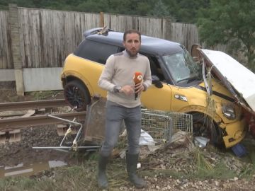 Guillermo Pascual en las inundaciones de Alemania