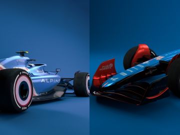 ¿El Alpine de Fernando Alonso para la próxima temporada con el nuevo diseño de los monoplazas?