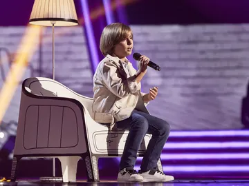 Jesús Montero canta ‘No me doy por vencido’ en la Semifinal de ‘La Voz Kids’ Jesús Montero canta ‘No me doy por vencido’ en la Semifinal de ‘La Voz Kids’