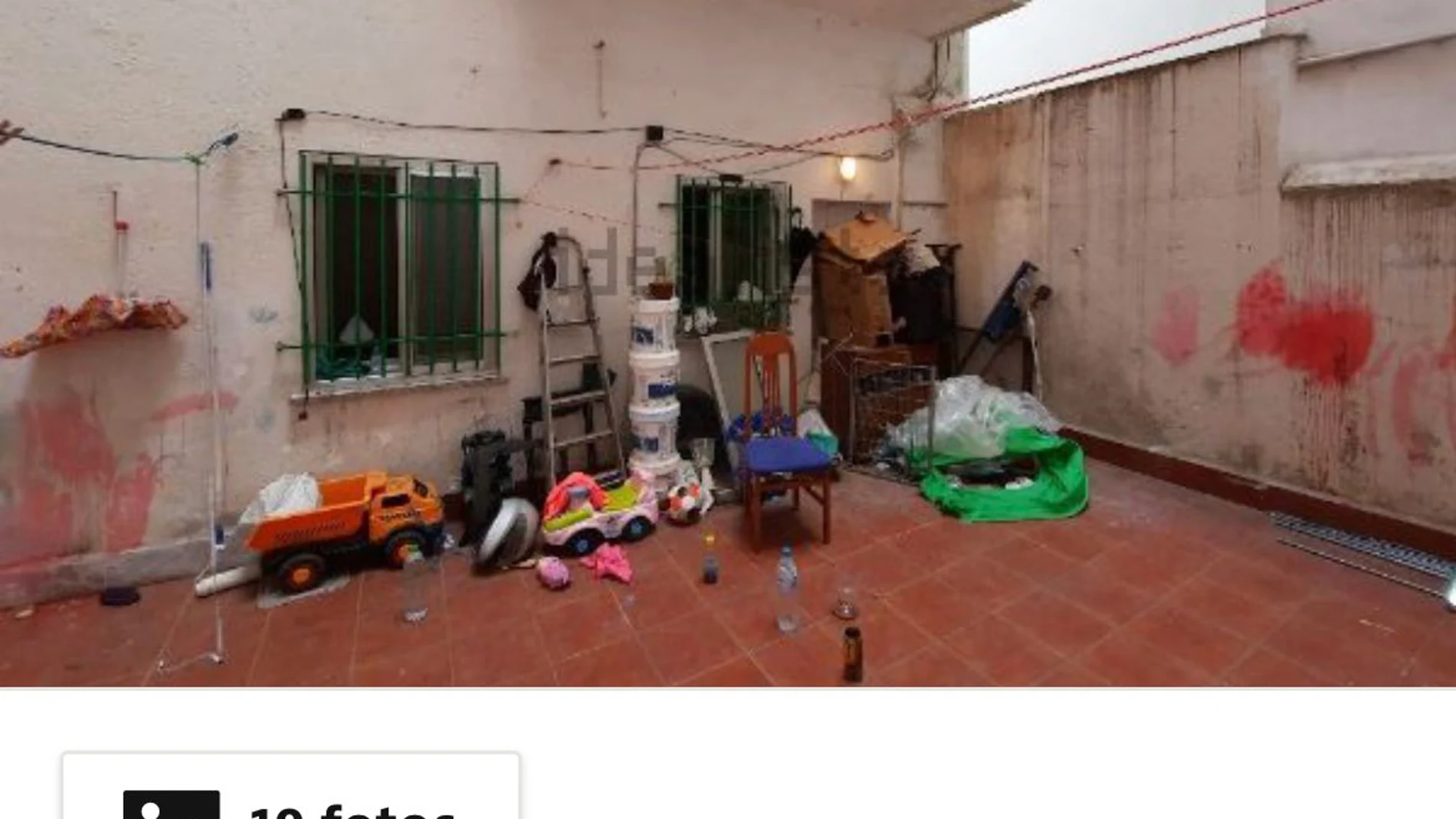 Sale a la venta en Idealista el piso de la última familia desahuciada en Vallecas menos de un día después