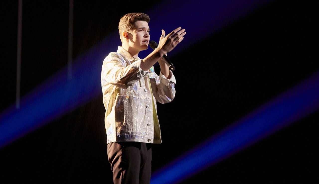 Javier Crespo canta ‘When we were young’ en la Semifinal de ‘La Voz Kids’