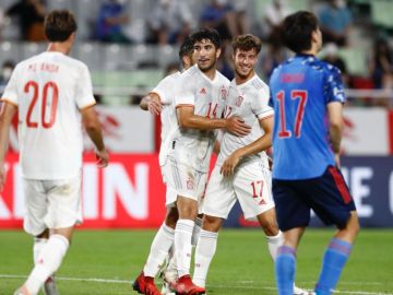 Carlos Soler evita la derrota de España ante Japón en el amistoso de preparación para los Juegos de Tokio