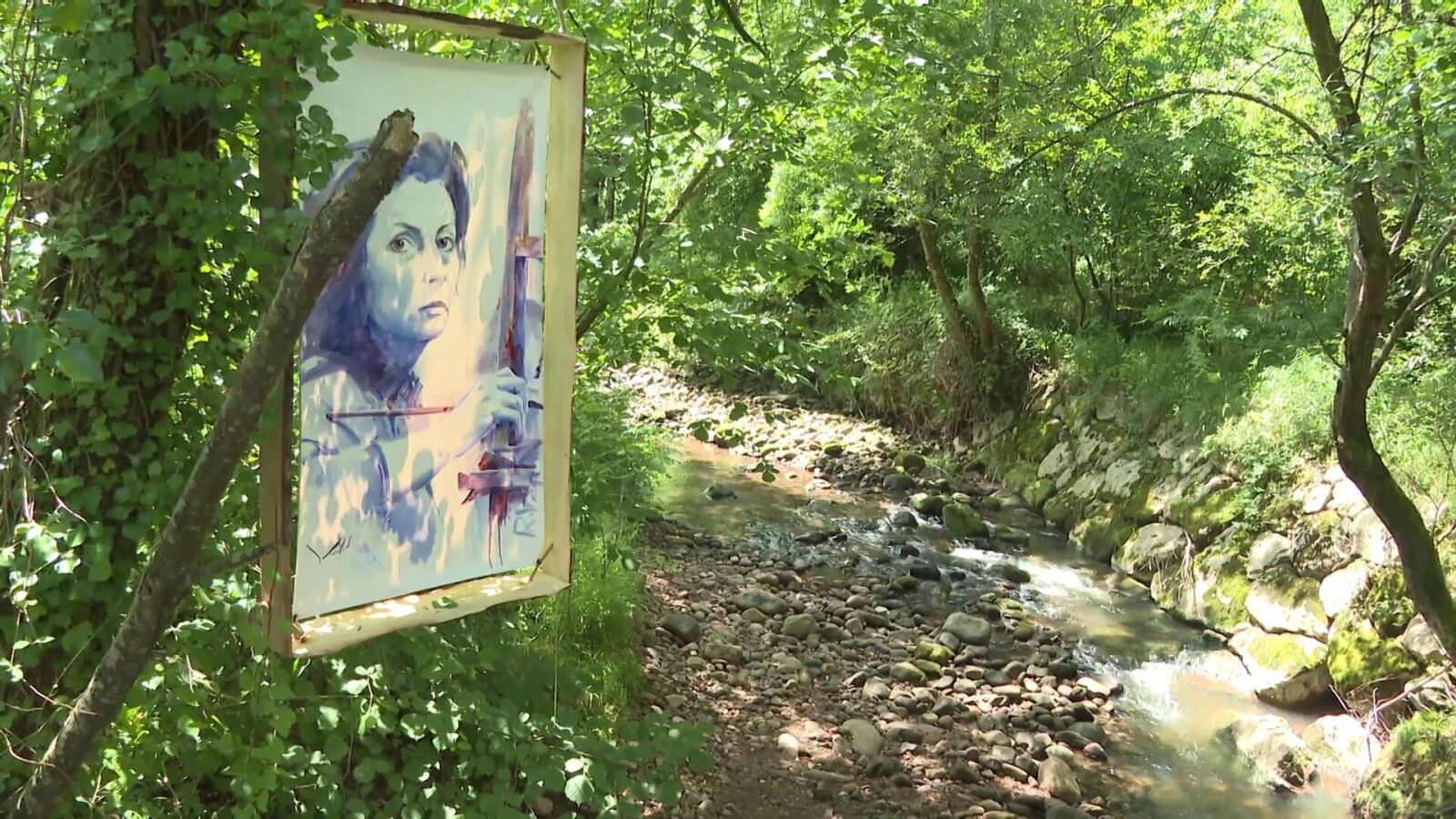 El pueblo cántabro de Mazcuerras se convierte en un museo al aire libre con la exposición Aselart 2021