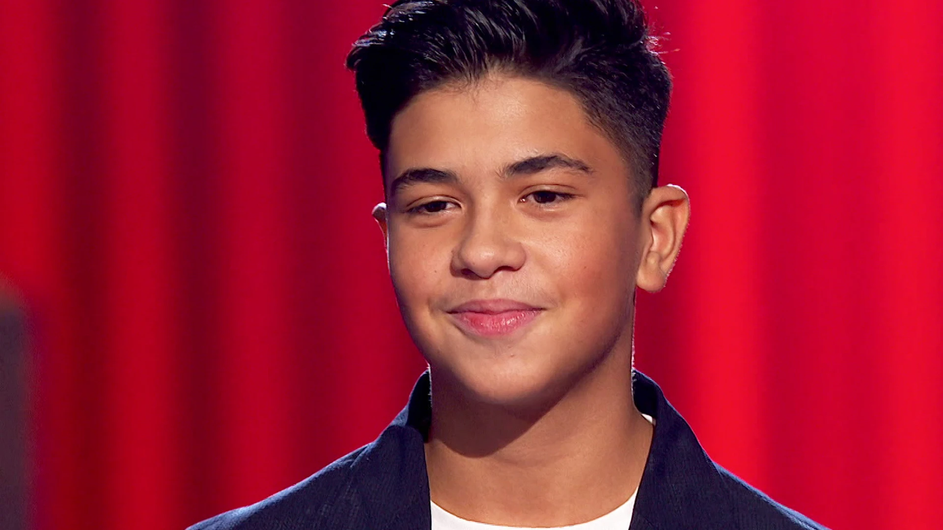 Dayron Jiménez en la Semifinal de 'La Voz Kids' Talent del equipo Melendi