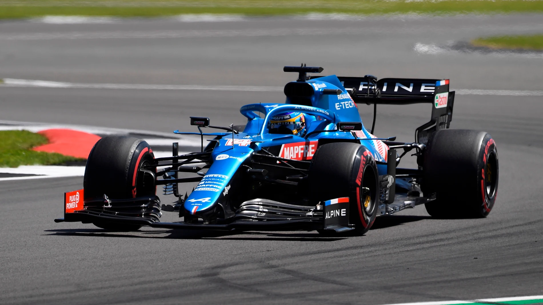 La brutal salida de Fernando Alonso en la clasificación al sprint en Silverstone