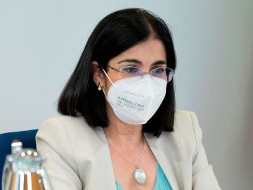 La ministra de Sanidad, Carolina Darias