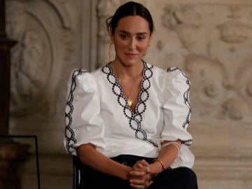 Tamara Falcó, en la catedral de Burgos