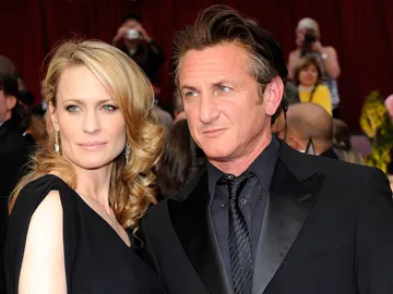 Robin Wright y Sean Penn en 2009 Robin Wright y Sean Penn en 2009