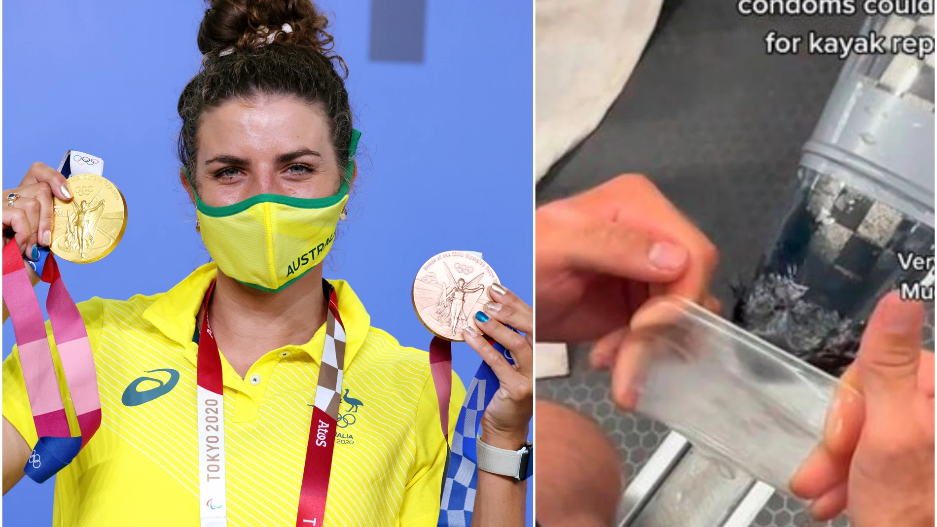 Jessica Fox logra el bronce olímpico tras reparar su kayak... ¡con un condón!