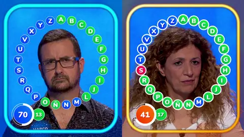 Marco Antonio no se la juega en ‘El Rosco’ y manda a Sofía a la ‘Silla Azul’ Marco Antonio no se la juega en ‘El Rosco’ y manda a Sofía a la ‘Silla Azul’