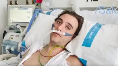 El testimonio de un joven de 26 a&ntilde;os ingresado por Covid-19: "No esperaba acabar en el hospital, pero aqu&iacute; estoy"