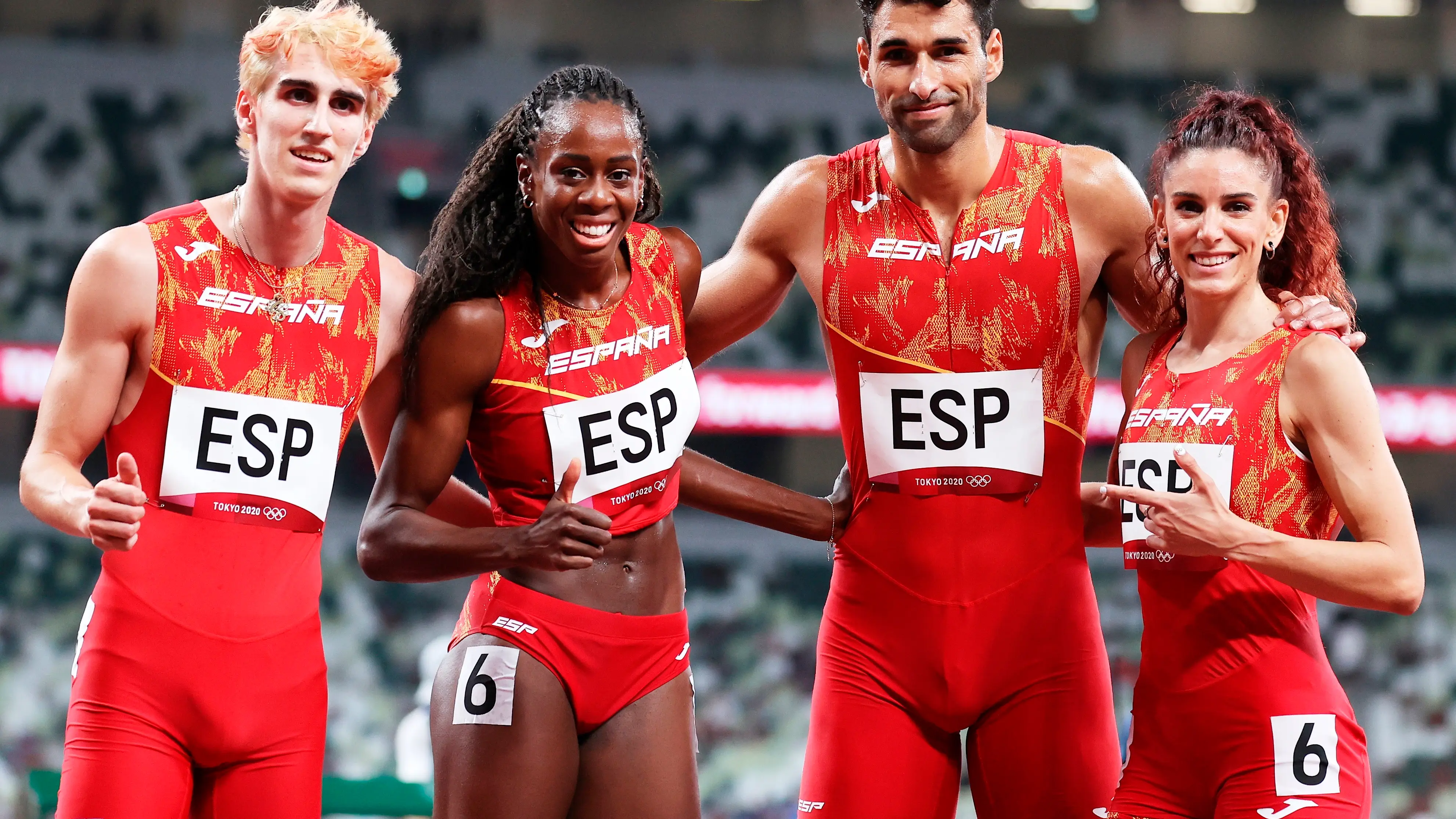 El relevo 4x400 mixto espa&ntilde;ol se queda fuera de la final por la pol&eacute;mica recalificaci&oacute;n de USA y R. Dominicana