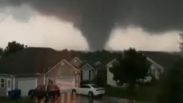 Dos tornados dejan cinco personas heridas en Pensilvania Dos tornados dejan cinco personas heridas en Pensilvania