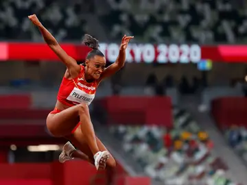 La española Ana Peleteiro, en acción en los JJOO de Tokio 2020 La española Ana Peleteiro, en acción en los JJOO de Tokio 2020