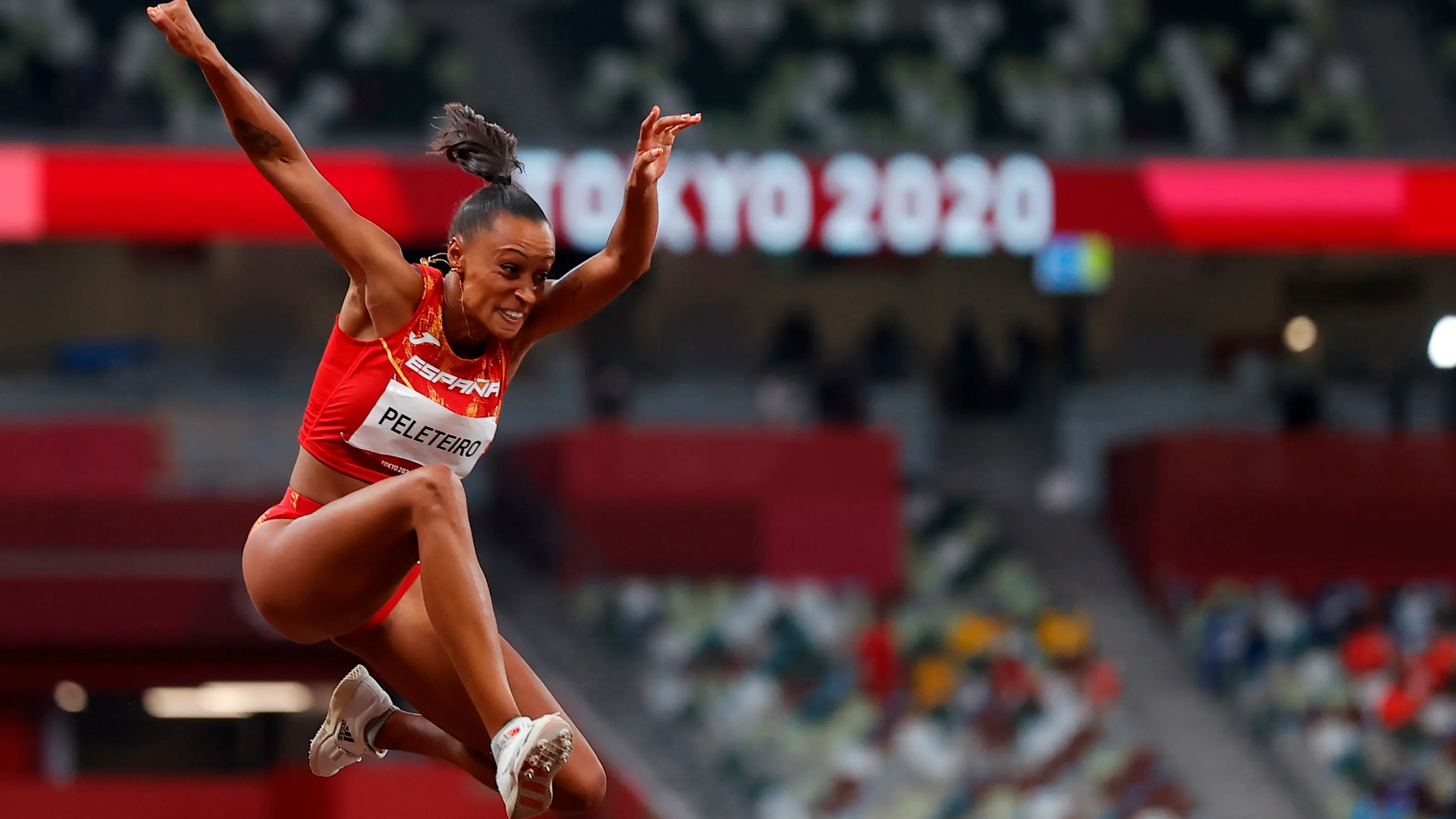 La española Ana Peleteiro, en acción en los JJOO de Tokio 2020 La española Ana Peleteiro, en acción en los JJOO de Tokio 2020